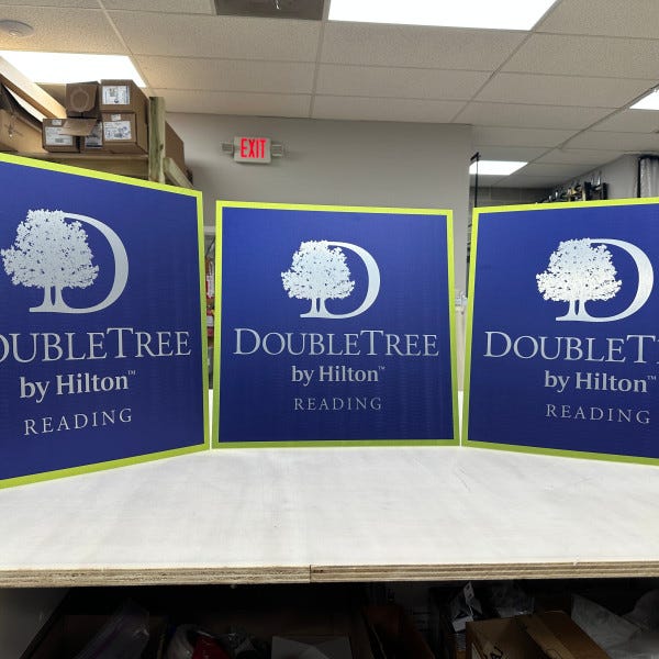 Reading Hospitality Podium Signs (2)