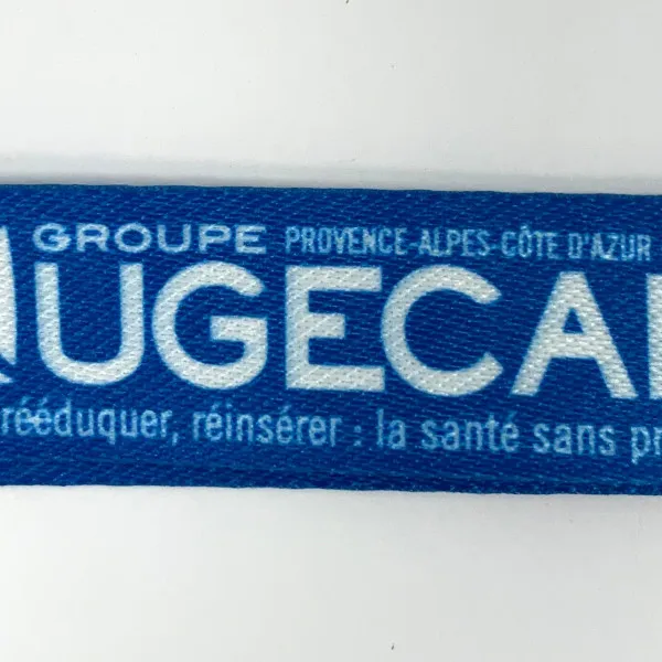 Marquage de tour de cou publicitaire pour UGECAM PACA