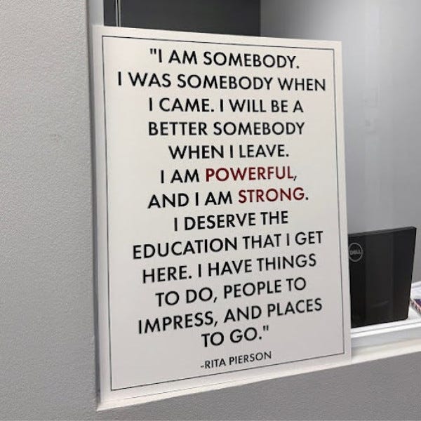 Inspirational Sign