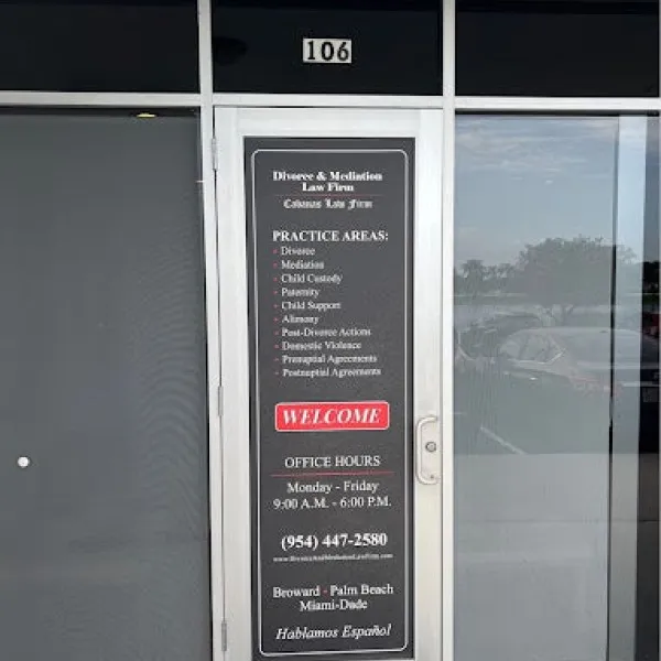 Cabanas Law Firm_ Window Decal