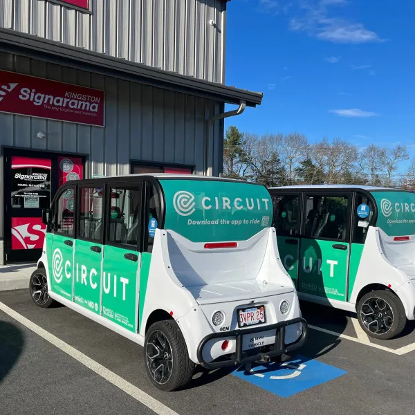 Circuit Vehicle Partial Wraps