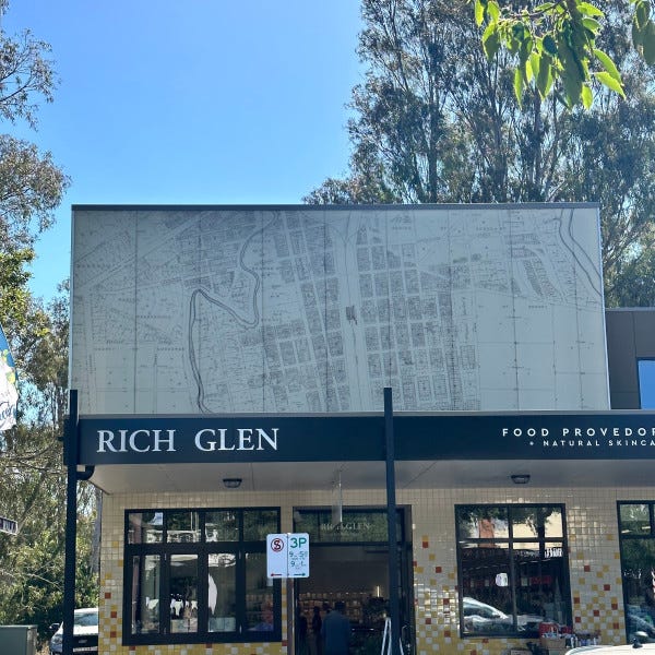 Rich Glen Fascia Signage Retail Health Beauty Shop Signage
