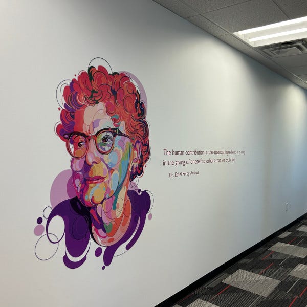 AARP Wall Graphic