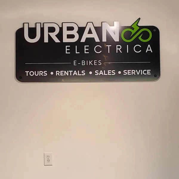 Urban Electrica indoor sign