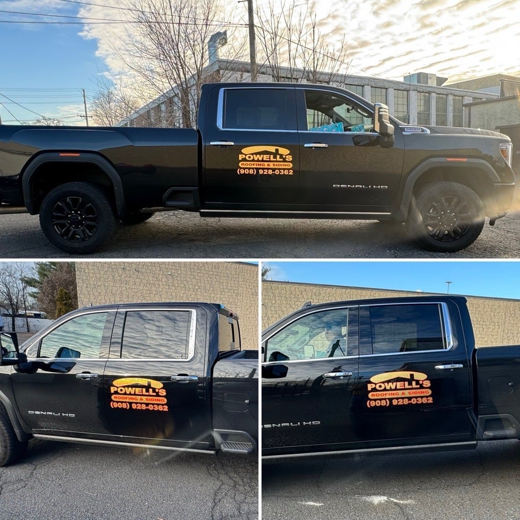 Vehicle Lettering Can Be Gold