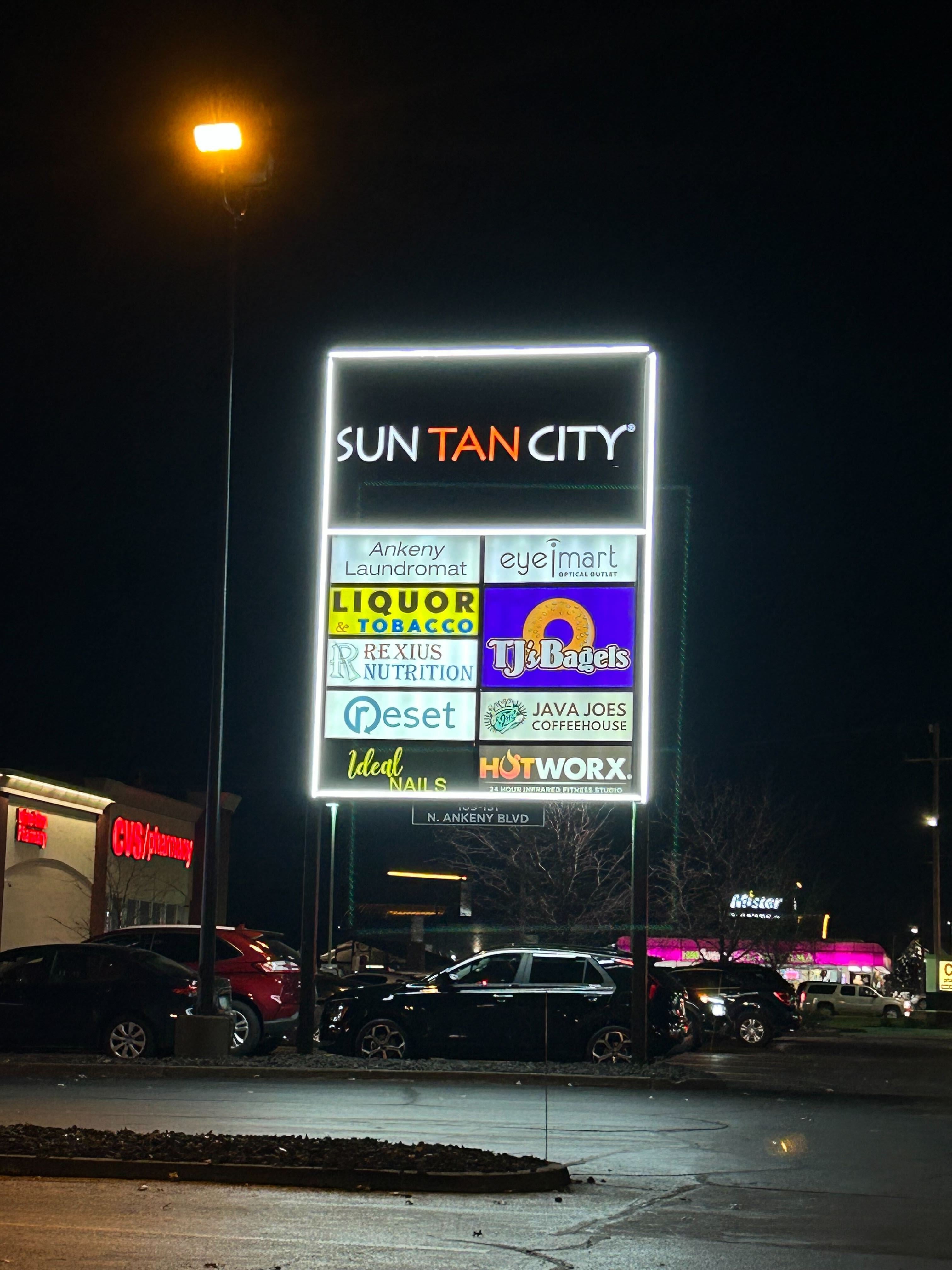 Outdoor Illuminated & Backlit Signs