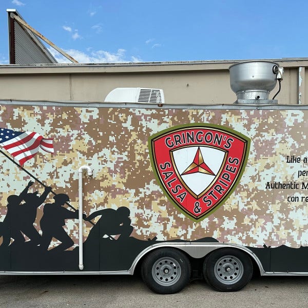 Food Trailer Wrap