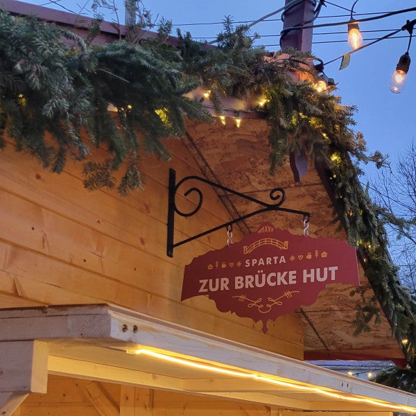 Custom Signs for Sparta Kriskindlmarkt