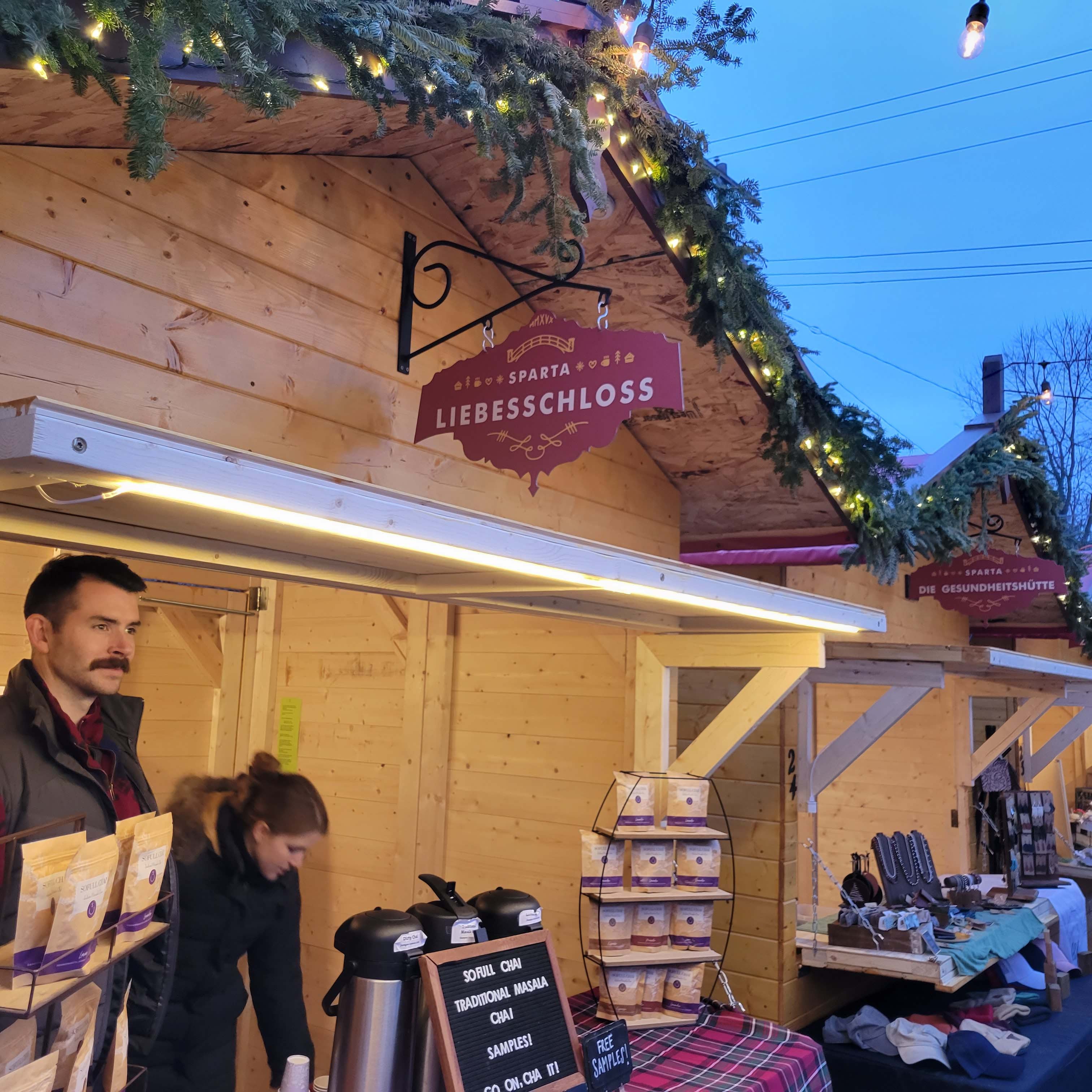 Custom Signs for Sparta Kriskindlmarkt