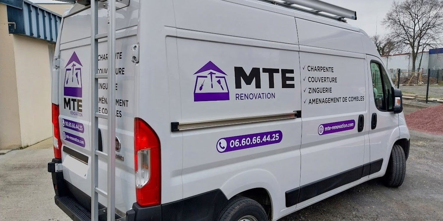 Lettrage camion