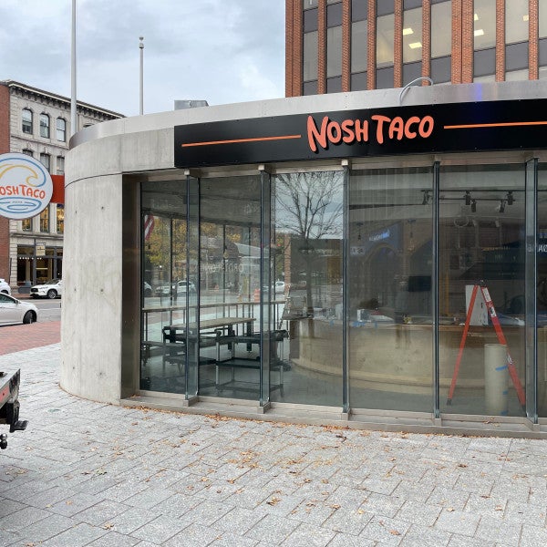 Building Sign for Nosh Taco in Portland ME