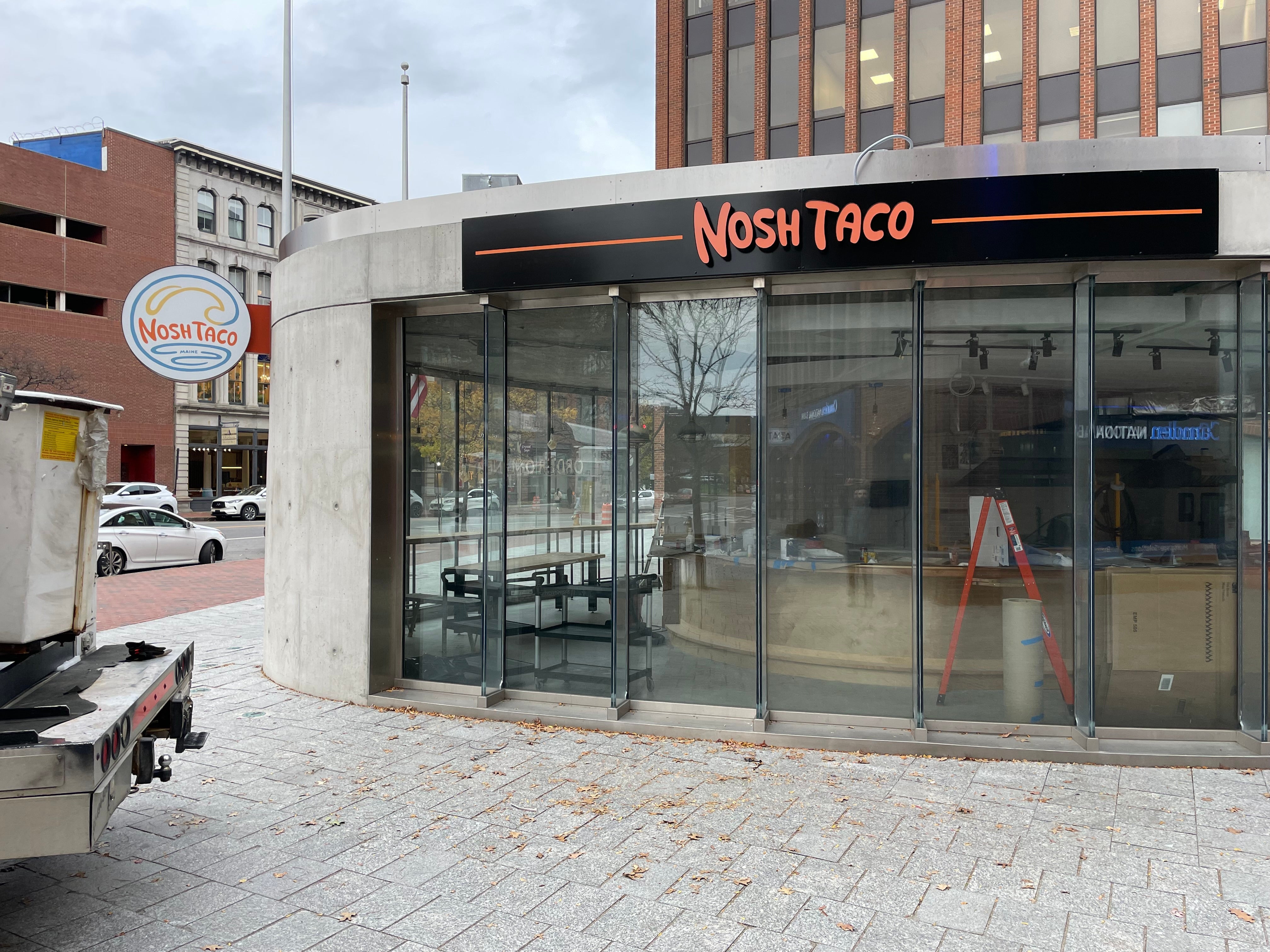 Building Sign for Nosh Taco in Portland ME