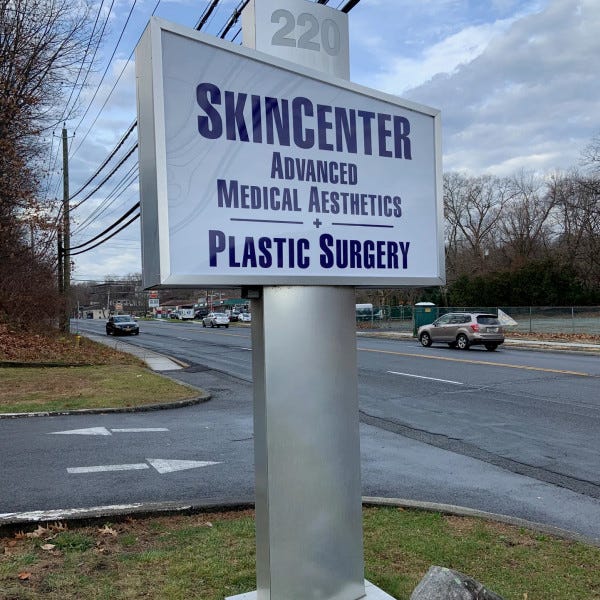 Illuminated Pylon Sign