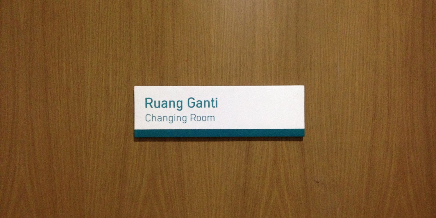 Tanda Ruangan/Pintu