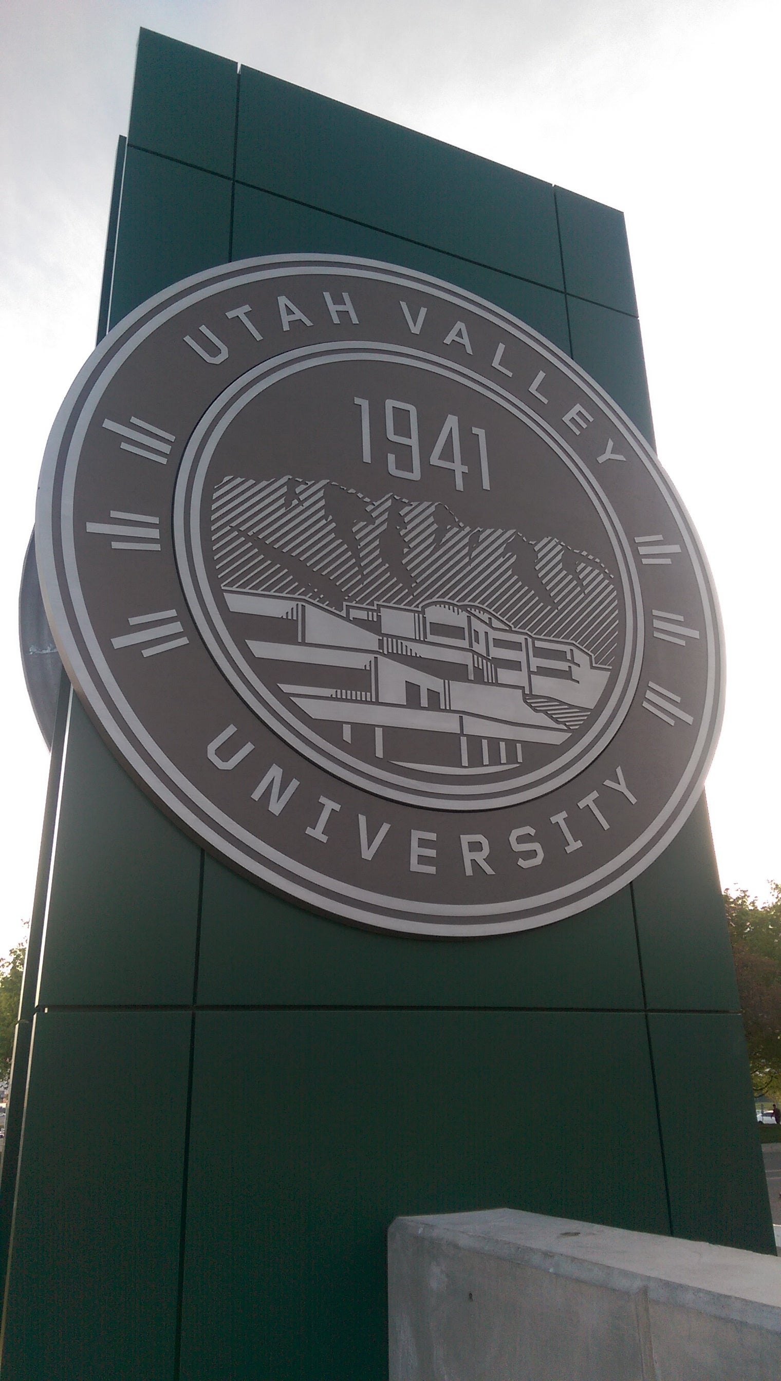 Large Aluminum Cast Plaques • Halo Illuminated Metal Channel Letters - Orem, Ut.
