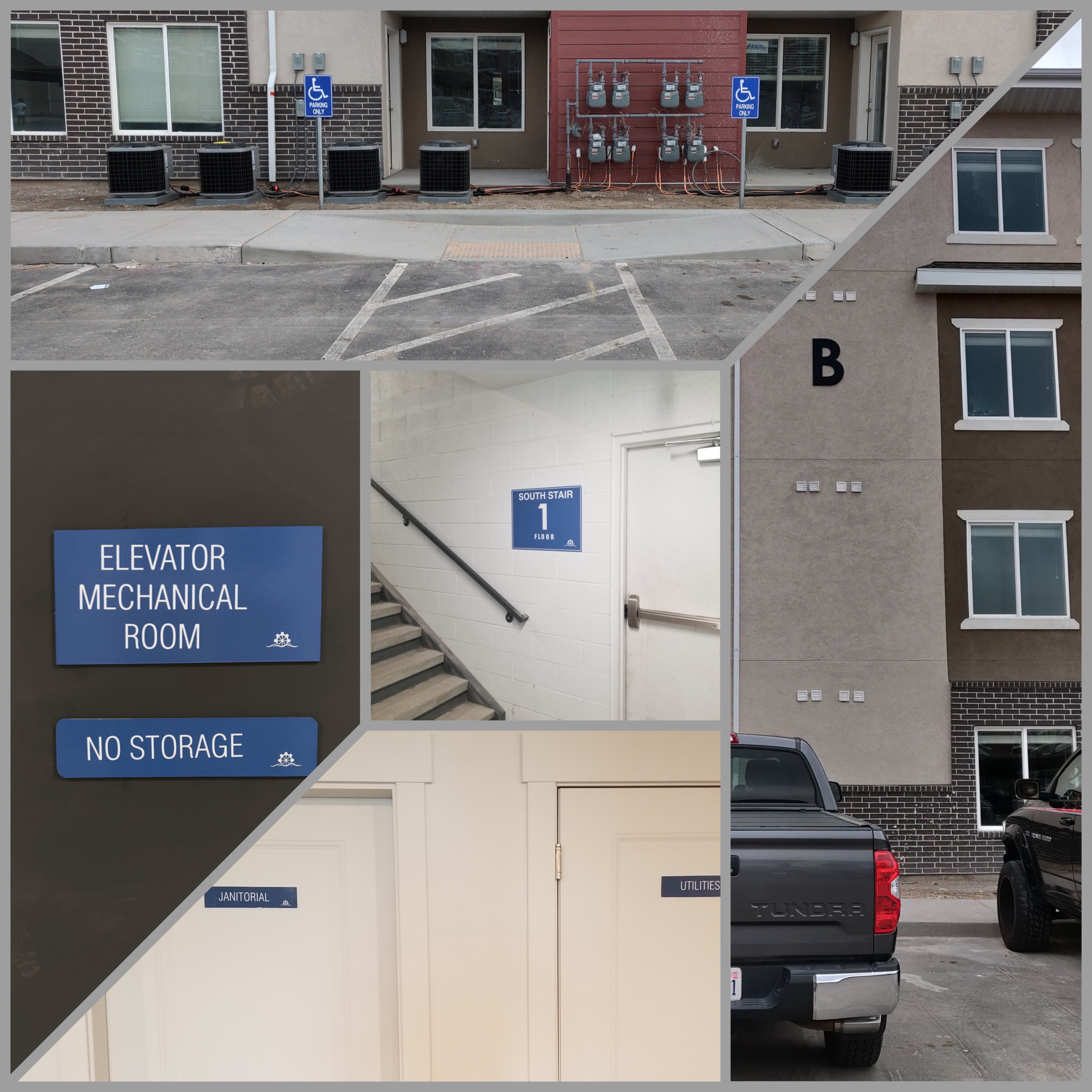 Monument Sign • Apartment Number Plaques • ADA Compliant Signs • Handicap Parking Signs in Vineyard, Ut.