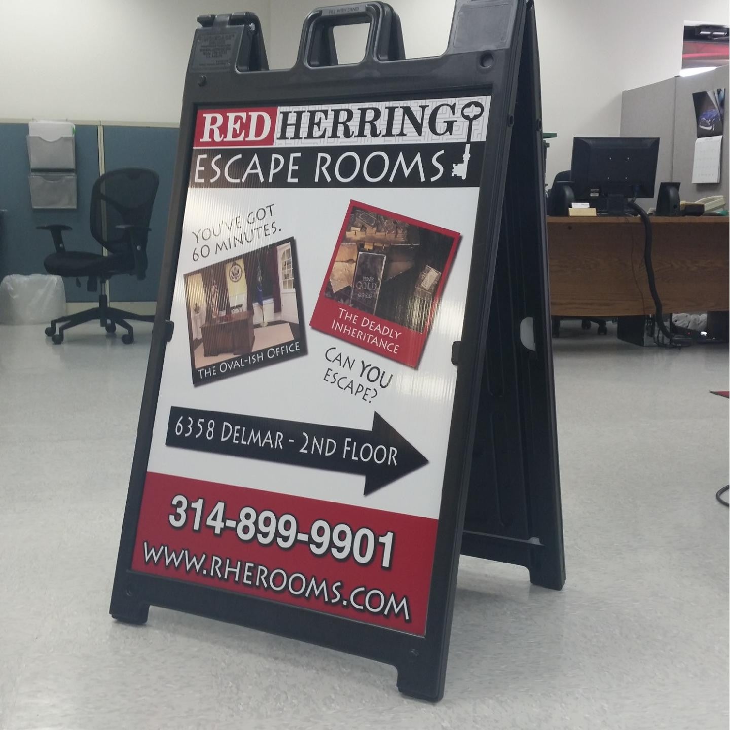 Sidewalk Signs & Curb Signs