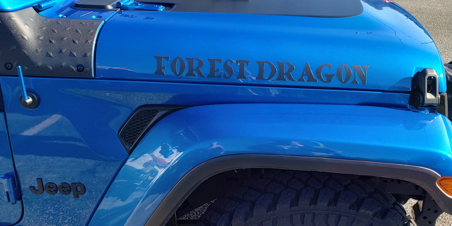 Vehicle Lettering