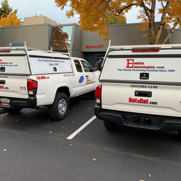Redmond - Eastside Exterminator Trucks Decals
