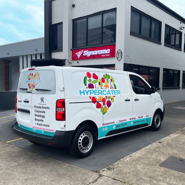 Hypercater Van Wrap