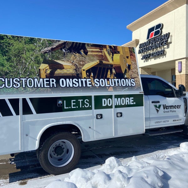 Vermeer Truck Graphics Signarama Liberty