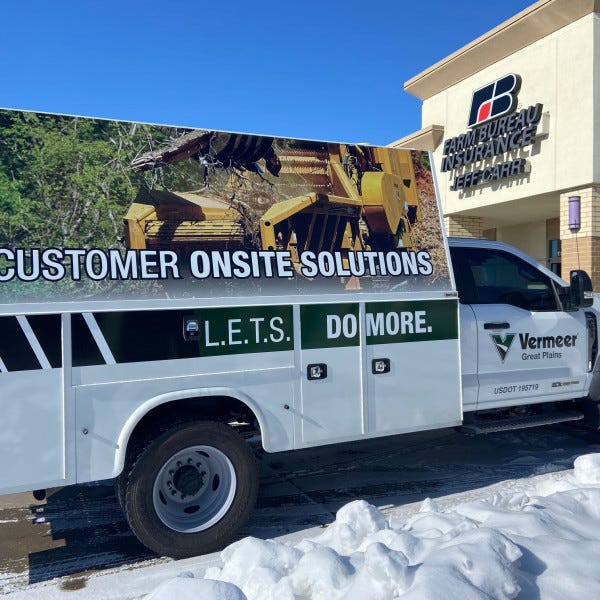 Vermeer Truck Graphics Signarama Liberty
