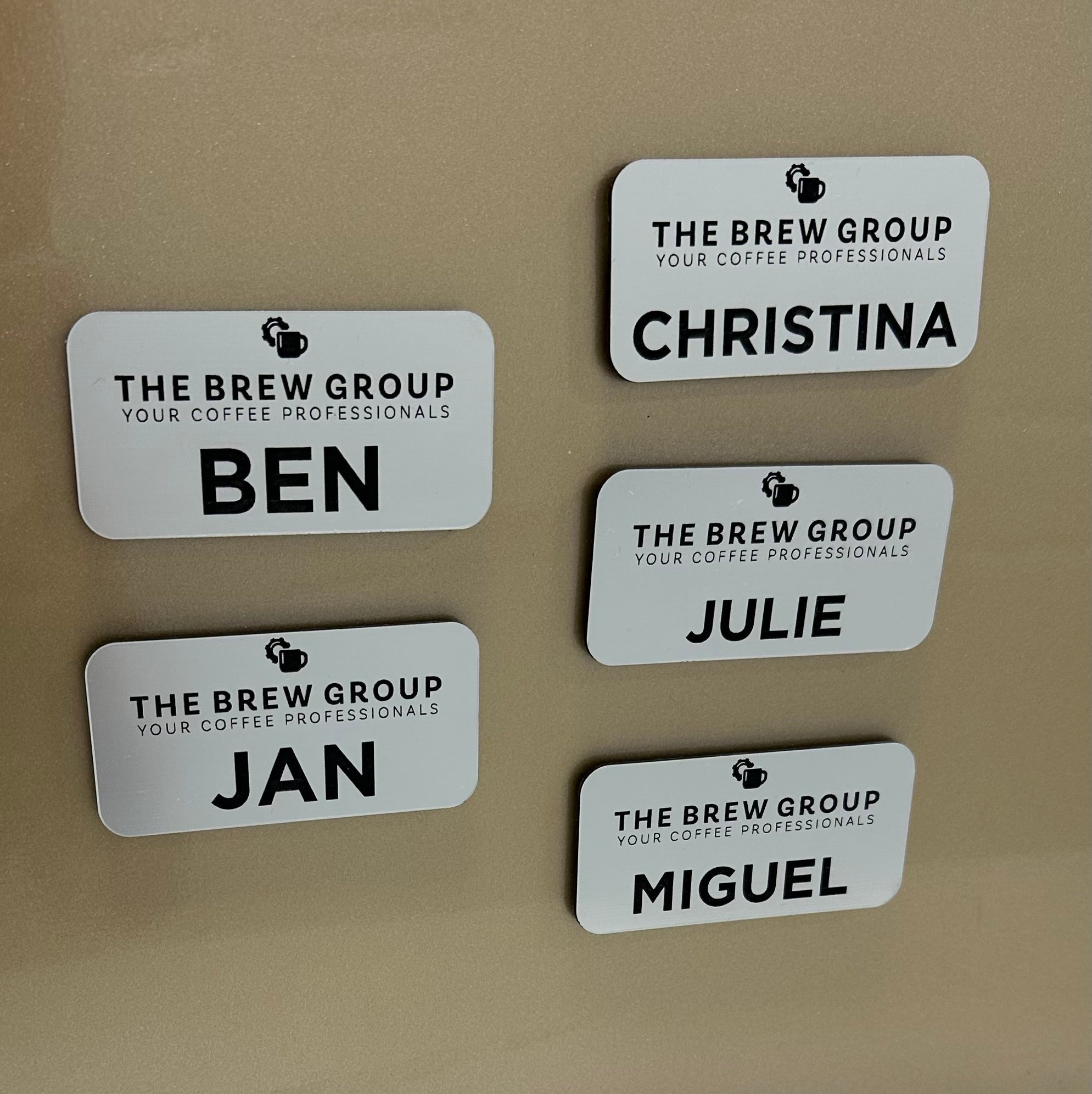 Business Branding for The Brew Group in Spring TX