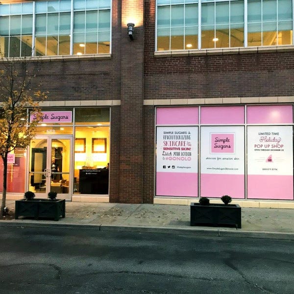 SIMPLE SUGARS_EVENT SIGNAGE_WINDOW GRAPHICS