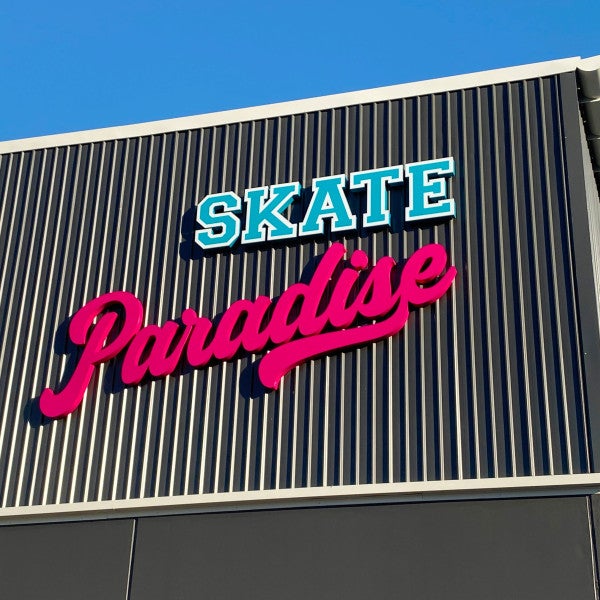 LED Front-illuminated Fabricated 3D Logo Building Signage