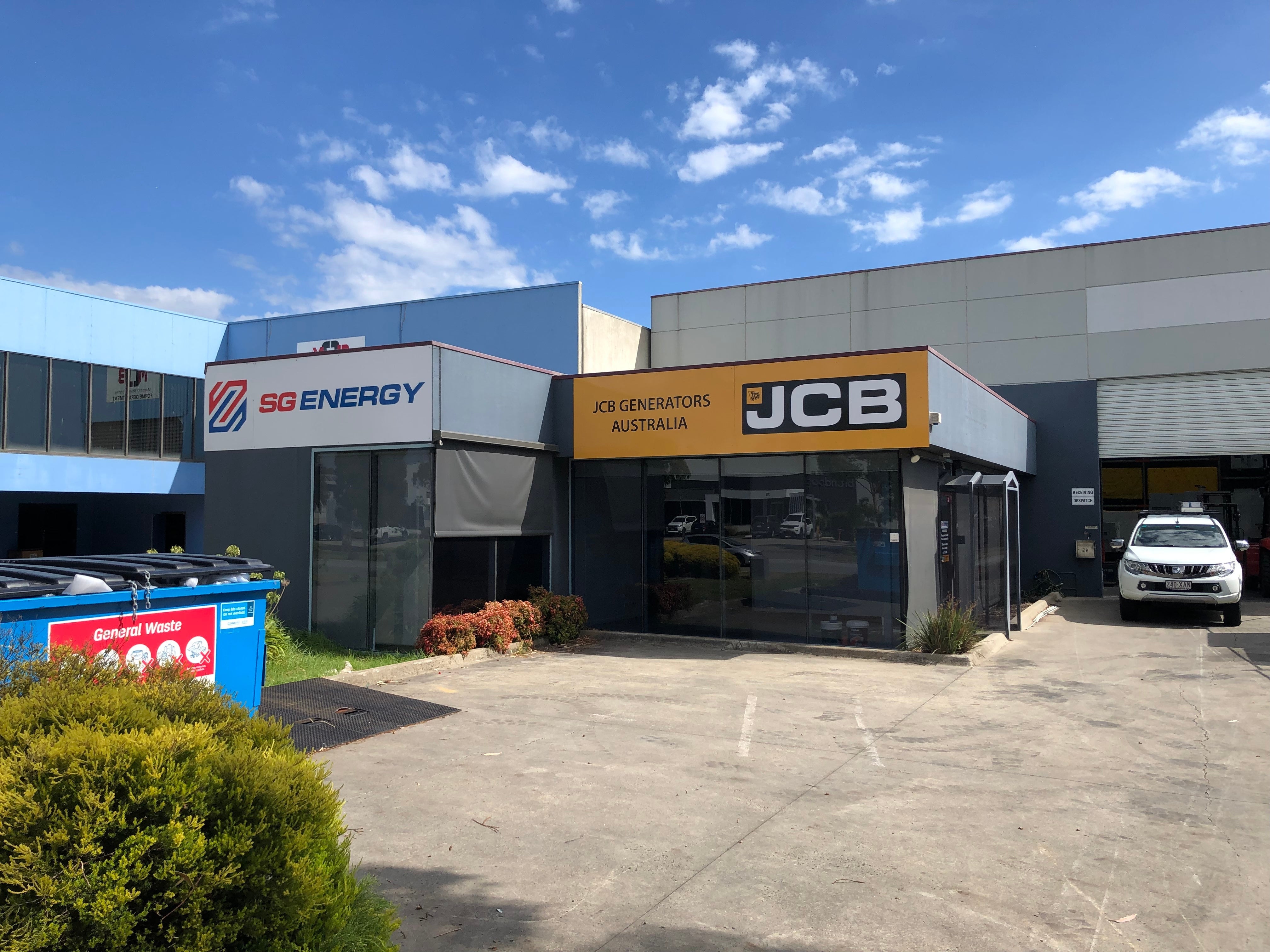 ACM Building Signs for JCB