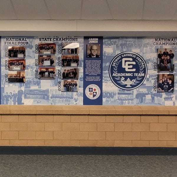 Catholic Central Wall