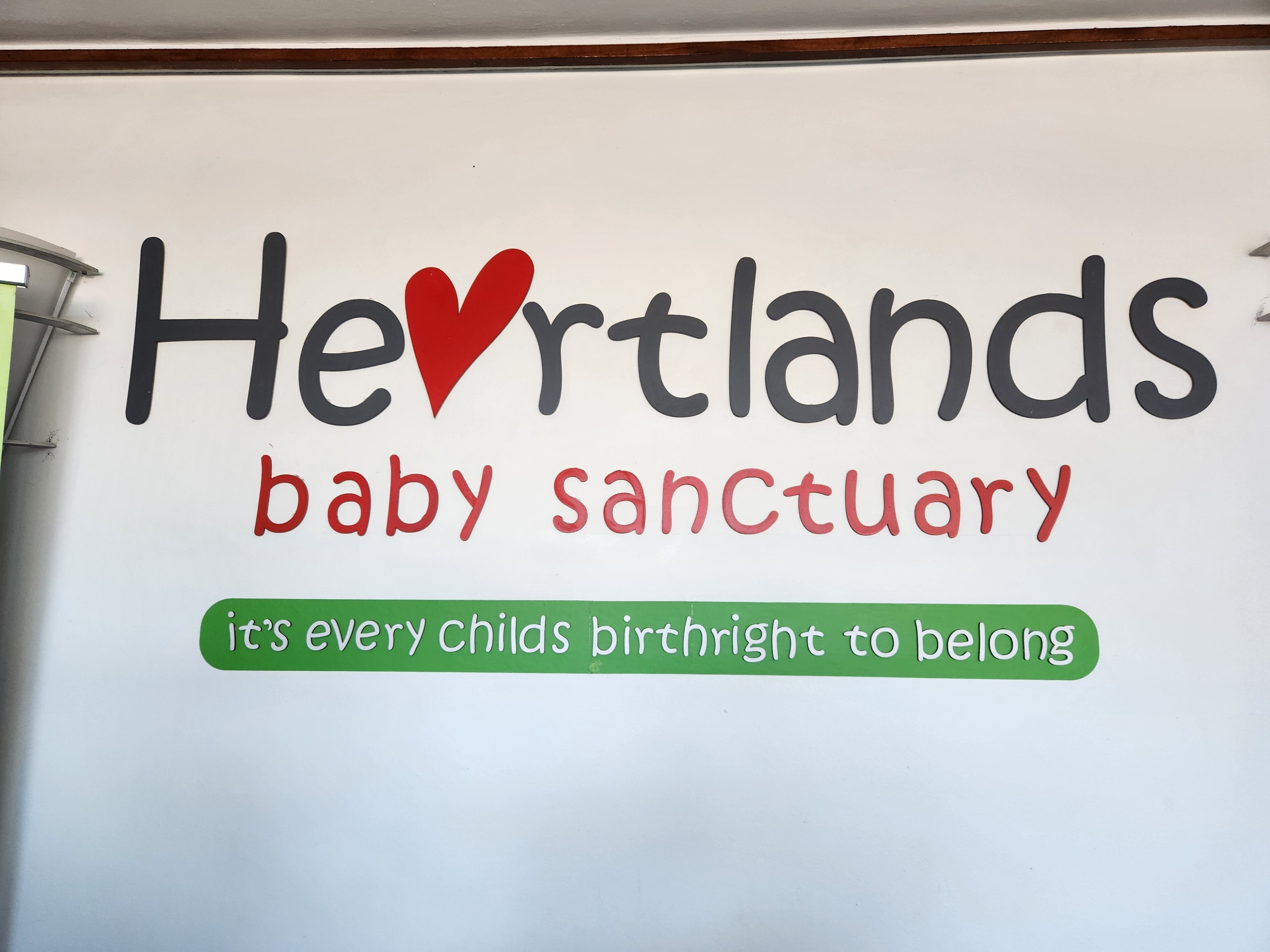 Signage for our Business Makeover Competition Winner - Heartlands Baby Sancturay