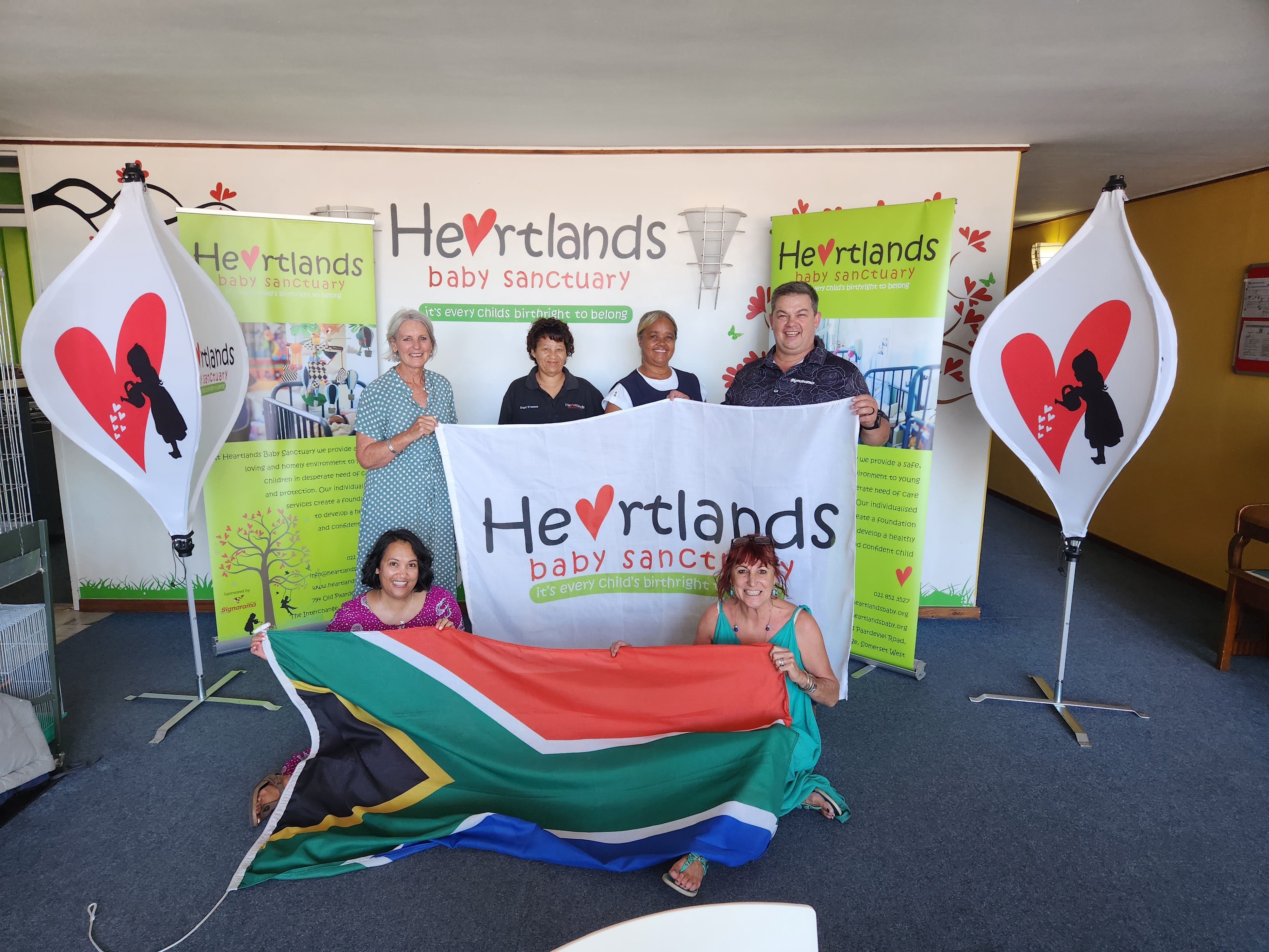 Signage for our Business Makeover Competition Winner - Heartlands Baby Sancturay