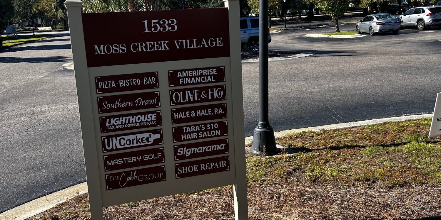 Custom Pylon Signs