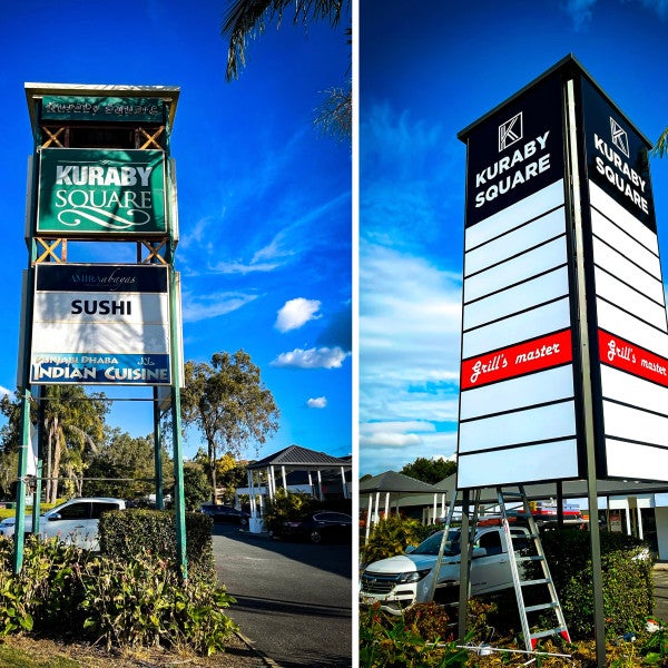 Kuraby Square Pylon Refurb
