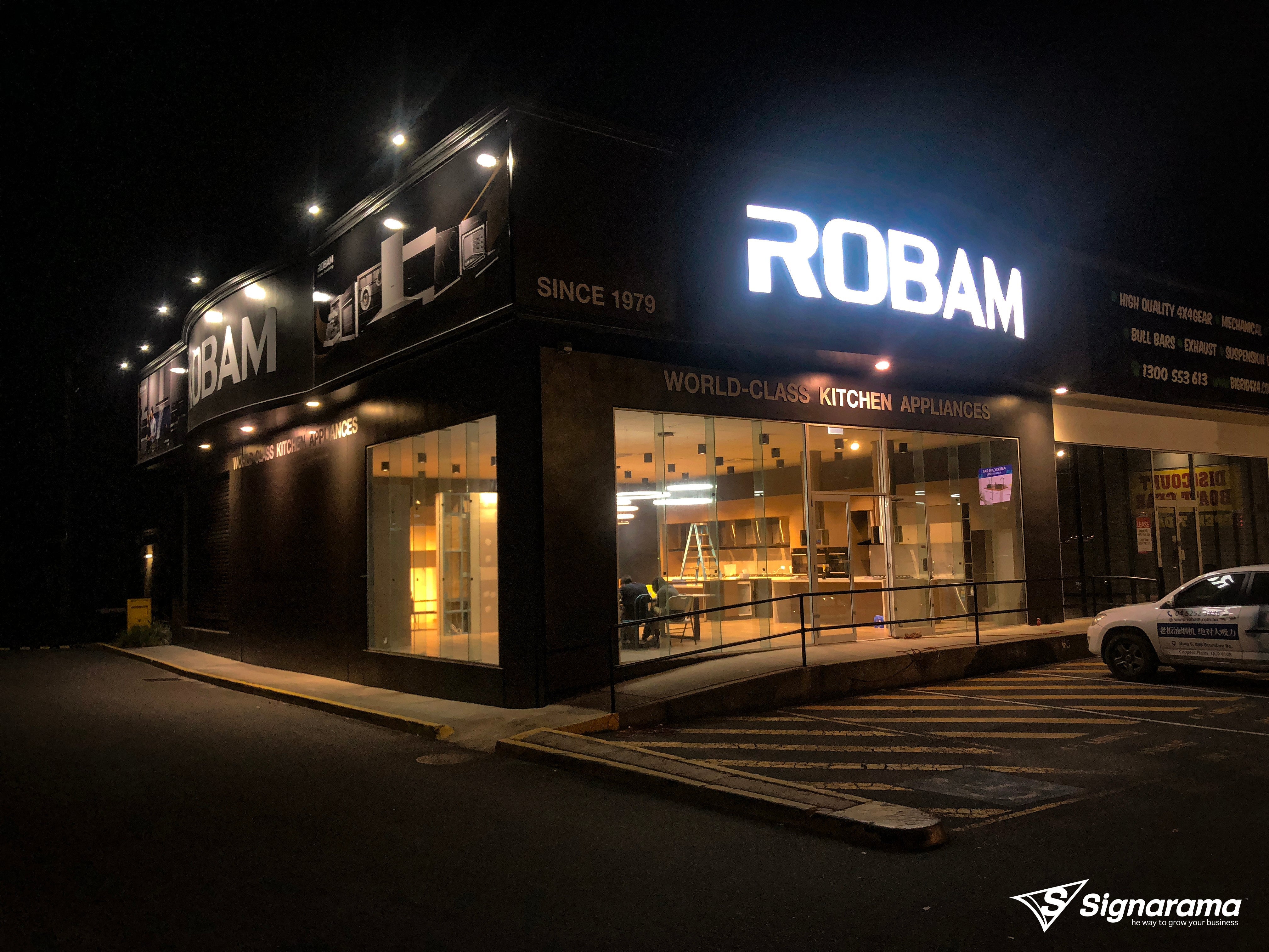 ROBAM Underwood - Showroom Signage