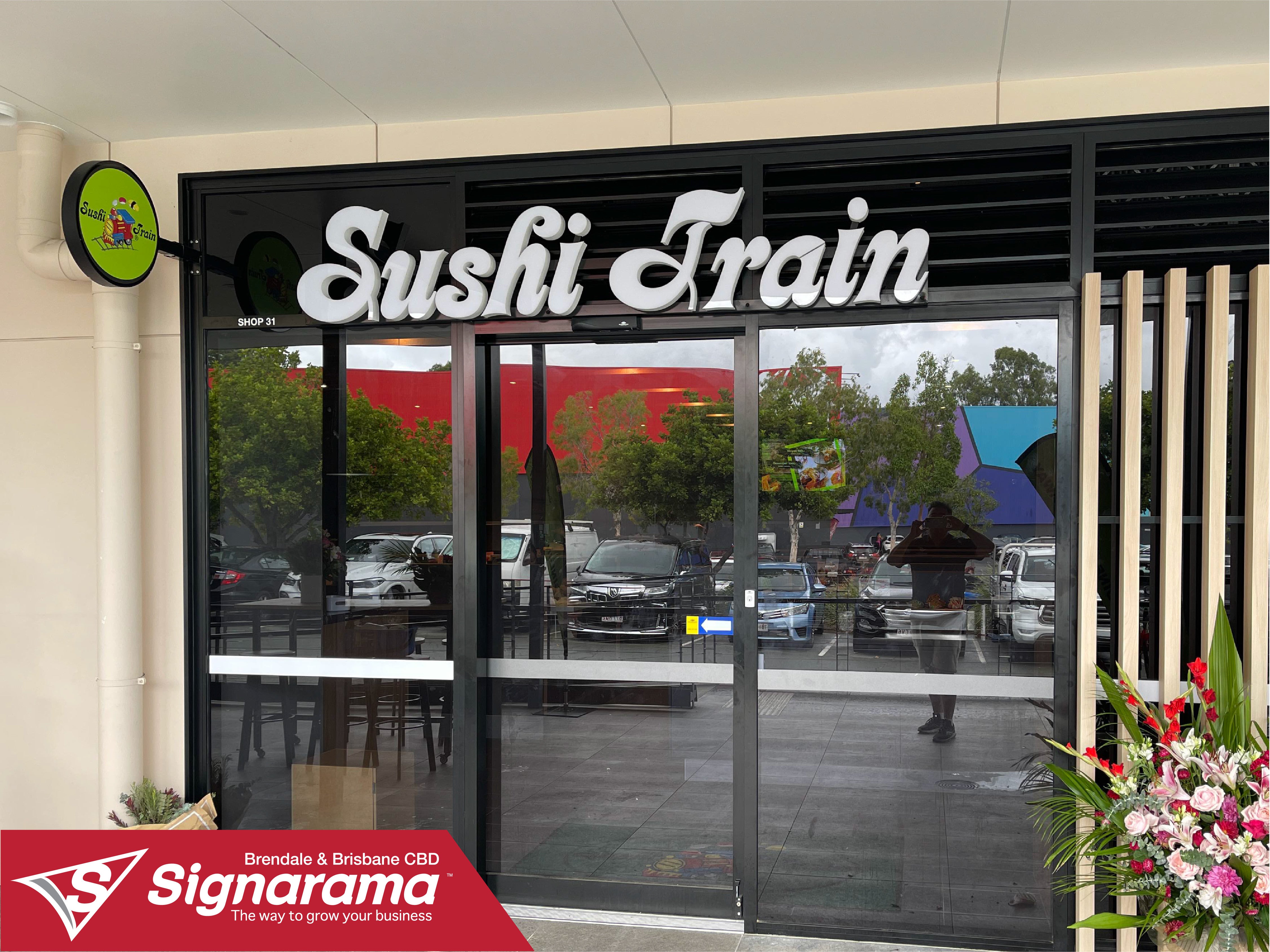 Quality 3D Illuminated Signage for Sushi Train Underwood