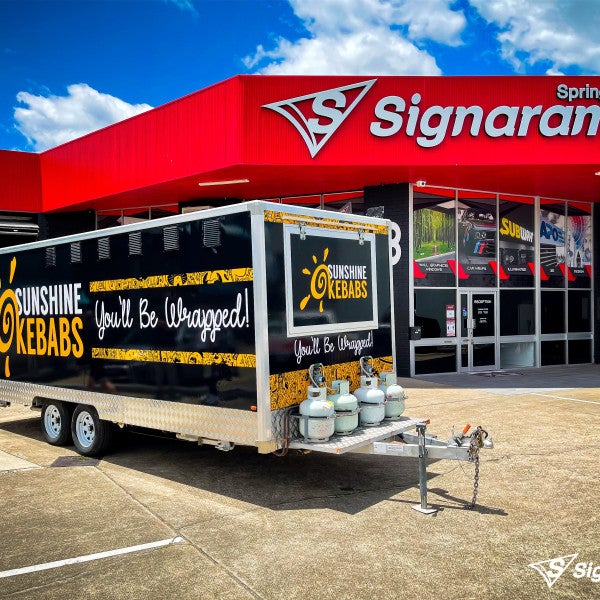 Sunshine Kebabs Food Van Wrap