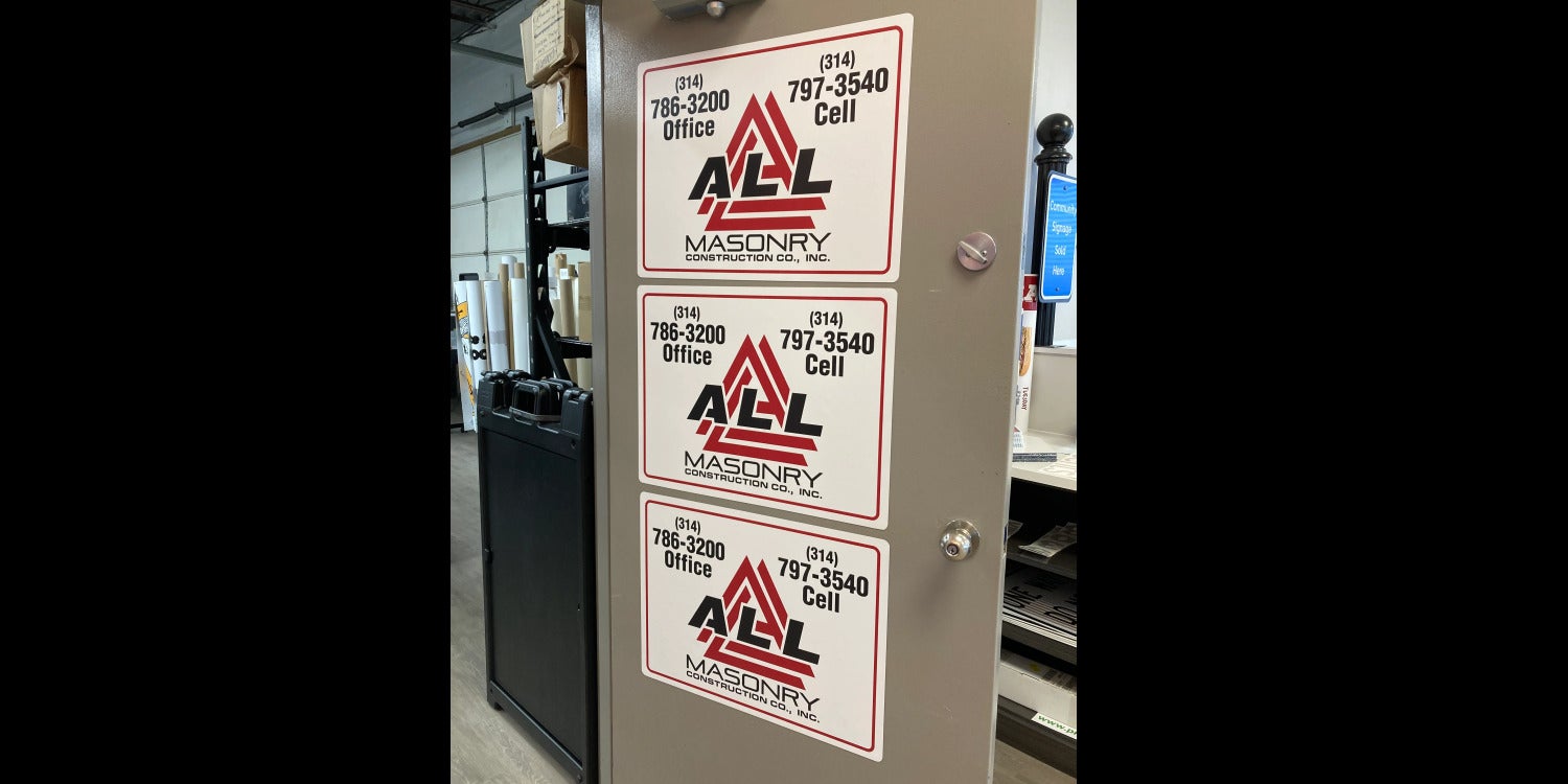 Magnetic Vehicle Signs