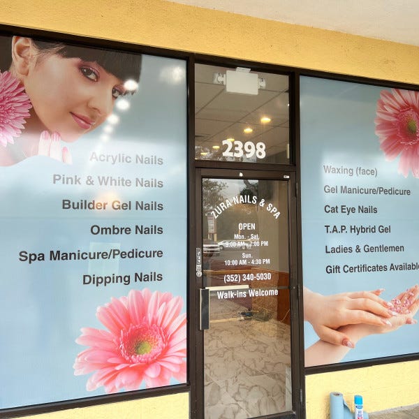 Store Front Window Graphics