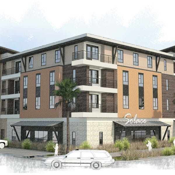 Sub 4 Development, Solace at Ballpark Village, Goodyear, AZ rendering