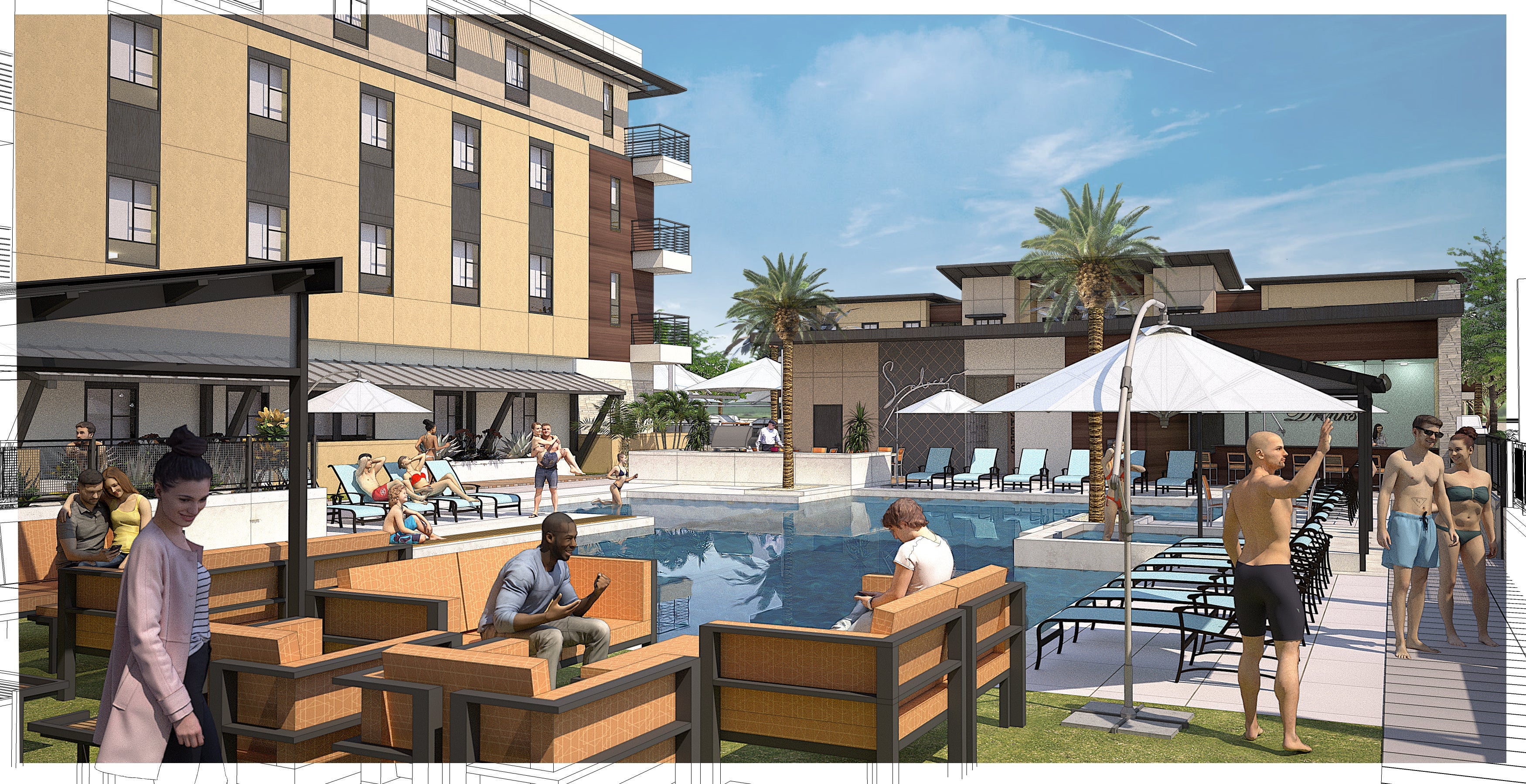 Arcadia Signarama announces another successful project, Solace at Ballpark Village Apartments, Goodyear, AZ