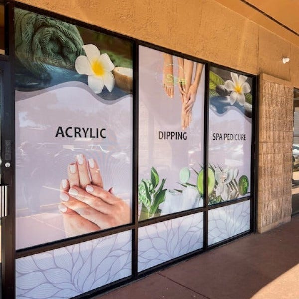 Storefront Signage