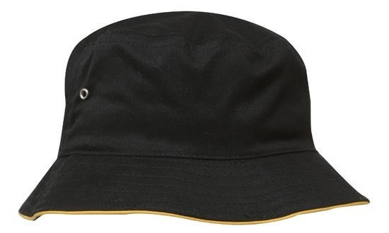 Brushed Sports Twill Bucket Hat