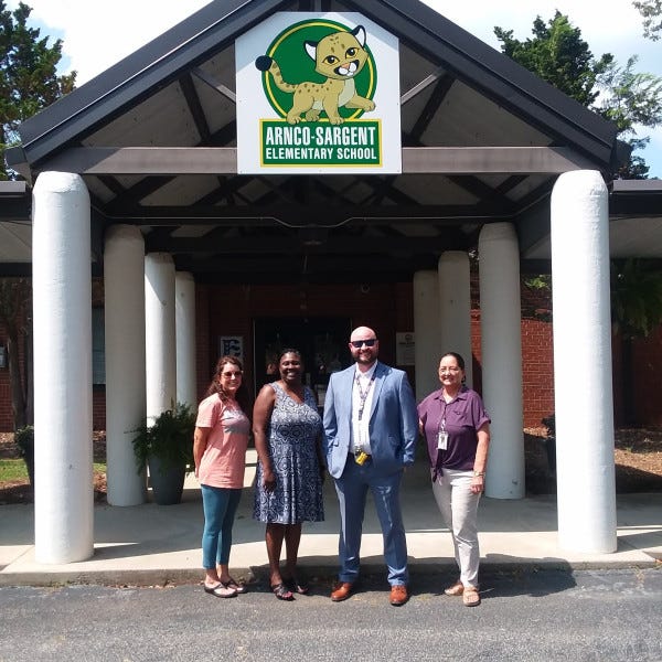 Arnco Sargent Middle School Building Sign