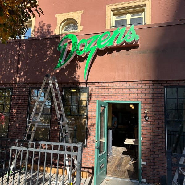 Dozens 221572 Raceway Sign Installed