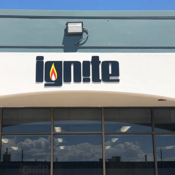 Ignite - Dimensional Letters Building Sign