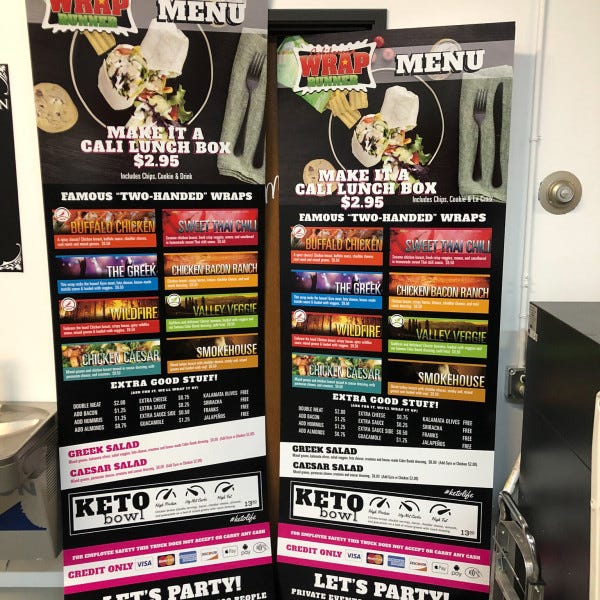 Wrap PVC Display Boards