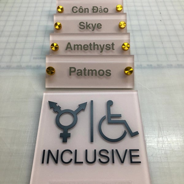 Custom Acrylic ADA Signs