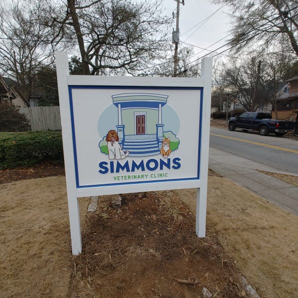 Simmons Veterinary Clinic Post and Panel 3